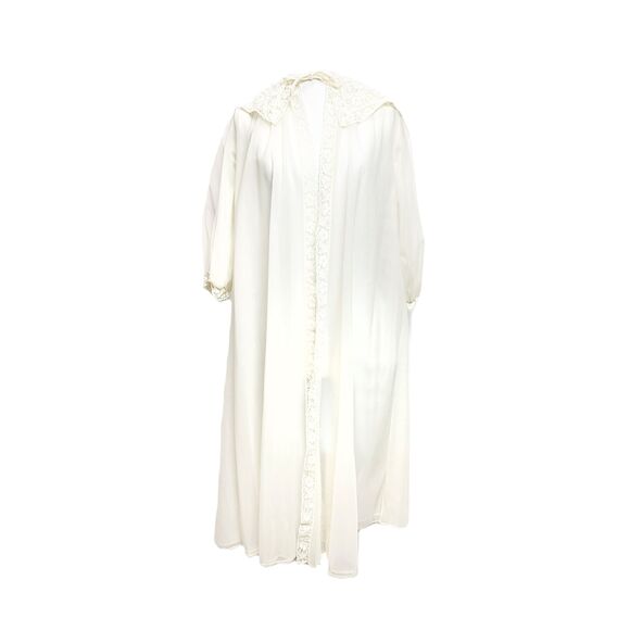 50s/60s Henson Kickernick Sheer Glam Peignoir Dressing Robe